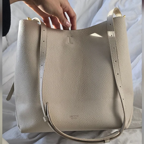 Oroton Margot ivory hobo bag - Picture 1 of 16